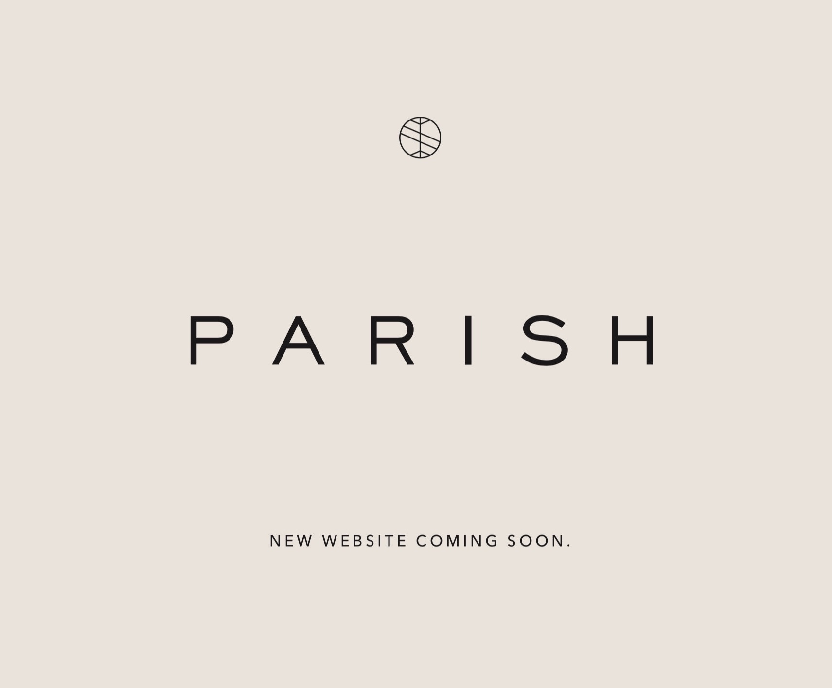 Parish New Site Coming Soon